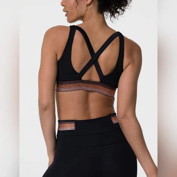 Onzie Hot Yoga Glow Bra Size Large - Picture 2 of 6